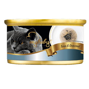 My My baby 貓罐頭 吞拿魚及海藻 Tuna with Seaweed 85g 85g 正面圖