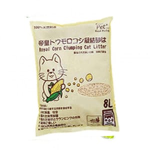 ROYAL ROYAL PET148 帝皇粟米凝結砂 原味 8L 8L  正面圖