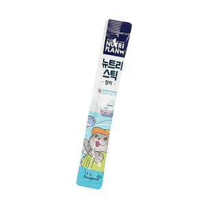 Nutriplan Nutriplan 貓肉泥 營養企劃 韓國肉泥餐包 吞拿魚 14g 1本試食裝 夾袋 14g 正面圖