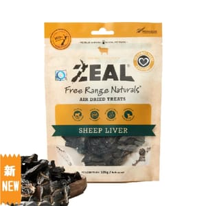 ZEAL ZEAL 狗小食 紐西蘭羊肝 Sheep Liver 125g 125g 正面圖