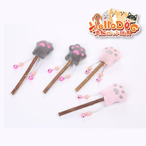 HelloDOG HelloDOG 玩具嚴選 貓薄荷解壓玩具 木天蓼棒貓爪 1件   正面圖