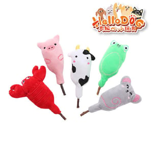 HelloDOG HelloDOG 玩具嚴選 小動物貓薄荷木天蓼清潔牙齒玩具 1件 背面圖