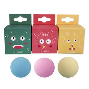 HelloDOG HelloDOG 玩具嚴選 引力叫叫球逗貓玩具 仿真動物聲 1個   正面圖