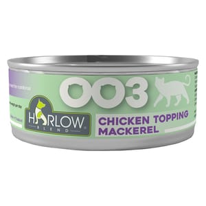 Harlow Harlow Blend 楓葉 主食貓罐頭 無穀物成貓和老貓配方 雞肉+鯖魚+高湯 80g 80g  正面圖