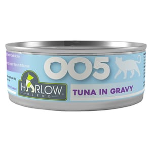 Harlow Harlow Blend 楓葉 主食貓罐頭 無穀物毛髮消化配方 鮪魚+高湯 80g 80g  正面圖