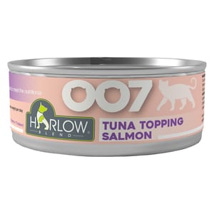 Harlow Harlow Blend 楓葉 主食貓罐頭 無穀物成貓和老貓配方 鮪魚+鮭魚+高湯 80g 80g  正面圖