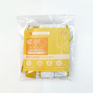 富士一 富士一 寵物嚴選特級健康營養拌食粉 關節活性養護配方 10條裝 夾袋 正面圖