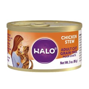HALO HALO 貓罐頭 雞肉配方 3oz 3oz  正面圖