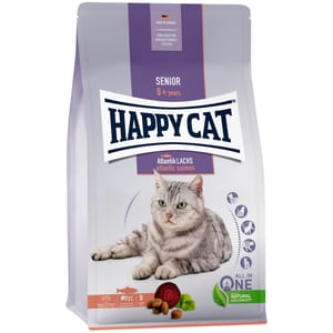 Happy Happy Cat Culinary系列 高齡貓糧 三文魚配方 300g 300g 正面圖