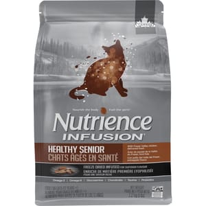 Nutrience Nutrience INFUSION 貓糧 高齡貓配方 凍乾內層 鮮雞肉 11lb 5kg 11lb  正面圖