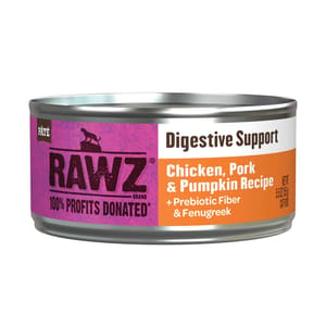 RAWZ RAWZ 貓罐頭 Soultion Based系列 消化系統保健配方 雞肉、豬肉、南瓜 155g 155g 正面圖