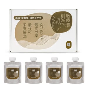 貓狗罐頭工房 貓狗罐頭工房 貓濕糧 醫療費削減系列 無穀腸胃敏感配方 特級保健肉泥餐包 雞肉 50g*4包 50g  正面圖