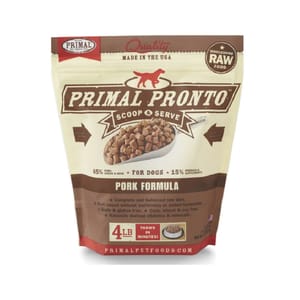 Primal Primal 狗糧 急凍鮮肉粒系列 豚肉配方 4lb 4lb  正面圖