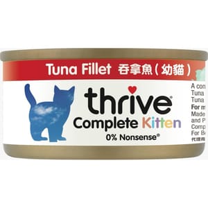 Thrive Thrive 幼貓罐頭 脆樂芙 吞拿魚 75g 75g  正面圖