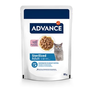 ADVANCE ADVANCE 貓濕糧 日常護理 成貓配方 火雞 85g 85g 正面圖