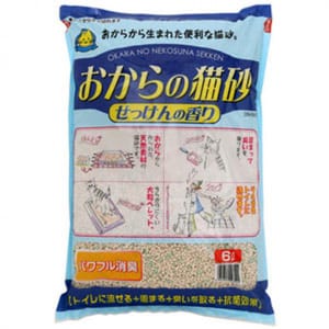 日本Hitachi 日本Hitachi 豆腐貓砂 藍色肥皂味 6L 6L  正面圖