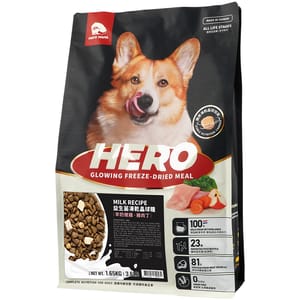 HeroMama HeroMama 狗糧 益生菌晶球糧 羊奶燉雞+雞肉丁 1.65kg JD057 65kg  正面圖