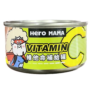 HeroMama HeroMama 貓狗罐頭 補給罐 鮪魚小魚 維他命C 80g 80g  正面圖