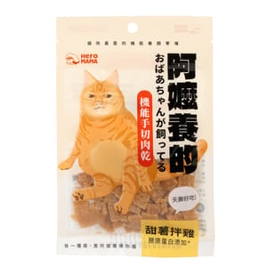 HeroMama HeroMama 貓零食 阿嬤養的系列 甜薯拌雞 30g 30g  正面圖