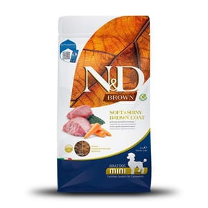 Farmina Farmina N&D 狗糧 無穀物天然螺旋系列 小型成犬配方 天然棕毛 2kg 2kg  正面圖
