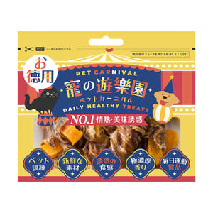 寵之遊樂園 寵之遊樂園 風乾狗零食 雞肉繞甘薯 50g 50g 正面圖