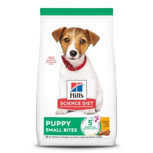 Hills Hills 狗糧 幼犬細粒 Small Bite 12.5lb 5lb  正面圖