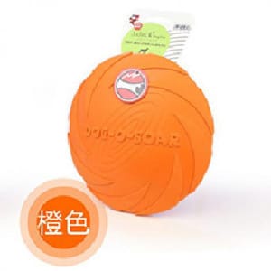 Aduck Aduck 玩具嚴選 狗狗訓練玩具 手拋型橡膠飛盤 正面圖