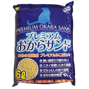 日本Super 日本Super Cat Premium高級粗粒 豆腐貓砂 6L 6L  正面圖
