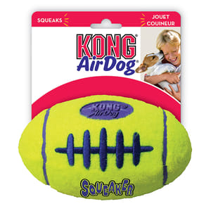 KONG KONG Squeaker Football 16.5cm 正面圖