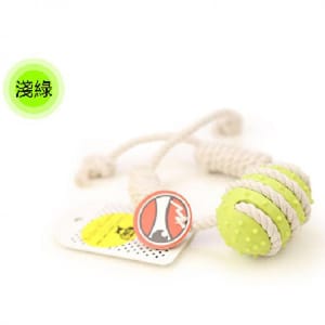 Aduck Aduck 玩具嚴選 狗玩具 棉繩球磨牙 正面圖