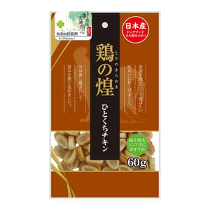 日本Q-Pet 日本Q-Pet 狗小食 雞の煌 厚切雞肉片 60g 60g  正面圖