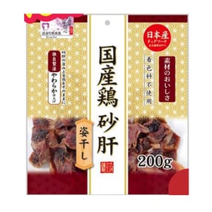 日本Q-Pet 日本Q-Pet 狗小食 軟雞珍原塊 200g 200g  正面圖