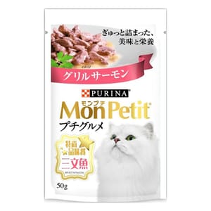 MonPetit MonPetit 貓濕糧 Luxe 特尚品味餐 三文魚 50g 50g 正面圖