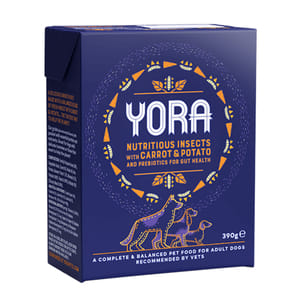 YORA YORA 狗濕糧 超級蛋白餐盒 胡蘿蔔配馬鈴薯 390g 390g 正面圖