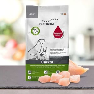 PLATINUM PLATINUM 狗糧 成犬配方 鮮雞肉 1.5kg 5kg  正面圖