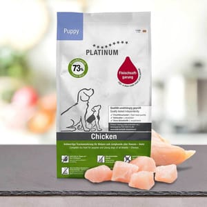 PLATINUM PLATINUM 狗糧 幼犬配方 鮮雞肉 1.5kg 5kg 正面圖