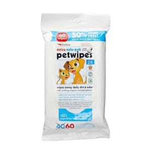 Petkin Petkin 天然蘆薈潔身紙 輕便裝   正面圖