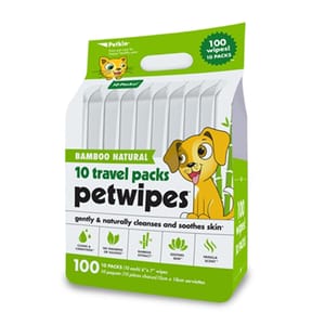 Petkin Petkin 天然青竹蘆薈潔身紙 旅行裝 正面圖