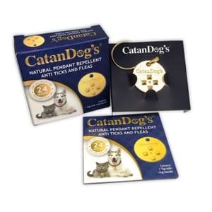 CatanDog's CatanDog's 防蚤吊墜 正面圖