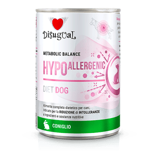 Disugual Disugual 意極鮮 處方糧 狗罐頭 低敏配方 兔肉 400g | 意大利製造 400g 正面圖
