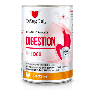 Disugual Disugual 意極鮮 處方糧 狗罐頭 高消化低脂配方 火雞 400g  | 意大利製造 400g  正面圖