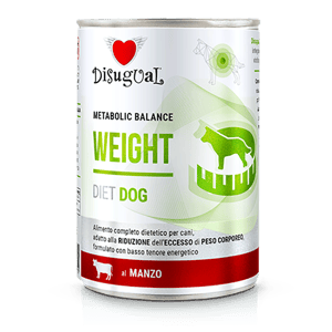 Disugual Disugual 意極鮮 處方糧 狗罐頭 控制體重配方 牛肉 400g  | 意大利製造 400g  正面圖