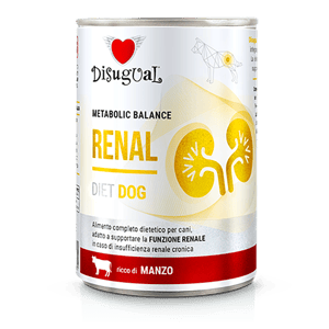 Disugual Disugual 意極鮮 處方糧 狗罐頭 腎臟配方 牛肉 400g  | 意大利製造 400g  正面圖