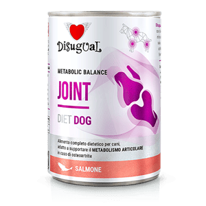 Disugual Disugual 意極鮮 處方糧 狗罐頭 關節保健配方 三文魚 400g  | 意大利製造 400g  正面圖