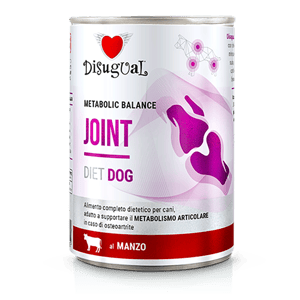 Disugual Disugual 意極鮮 處方糧 狗罐頭 關節保健配方 牛肉 400g  | 意大利製造 400g  正面圖