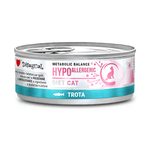 Disugual Disugual 意極鮮 處方糧 貓罐頭 低敏配方 鱒魚 85g (DSDTG003 | 意大利製造 - 限時優惠價 85g 正面圖