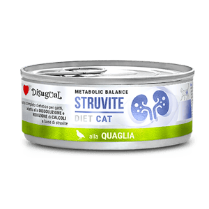 Disugual Disugual 意極鮮 處方糧 貓罐頭 防尿石配方 鵪鶉 85g | 意大利製造 - 限時優惠價 85g 正面圖