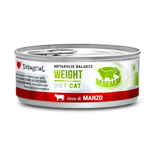 Disugual Disugual 意極鮮 處方糧 貓罐頭 控制體重配方 牛肉 85g  | 意大利製造 - 限時優惠價 85g  正面圖