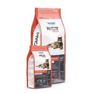 Vincent Vincent MYCAT 貓糧至尊 貓糧 全貓適用 意大利製造 雞肉味 4kg - 限時體驗價 4kg  正面圖