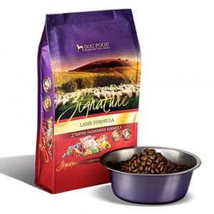 Zignature Zignature 狗糧 全犬種無穀物 羊肉配方 細粒裝 4lb 4lb 正面圖